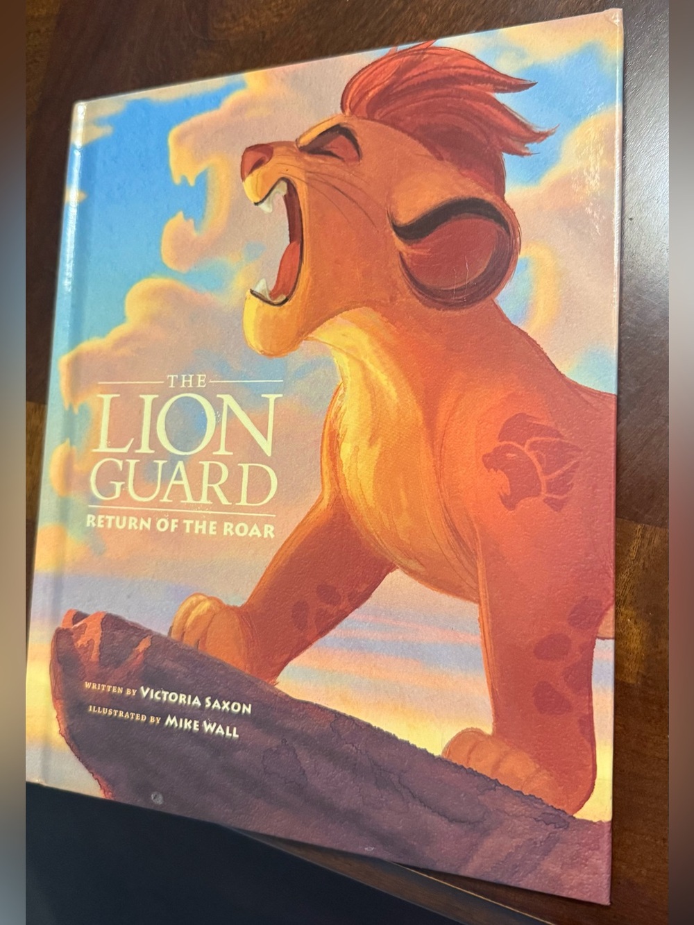 Lion Illustration Wall Art Print - 15 pages Warm Brown and Gold Tones